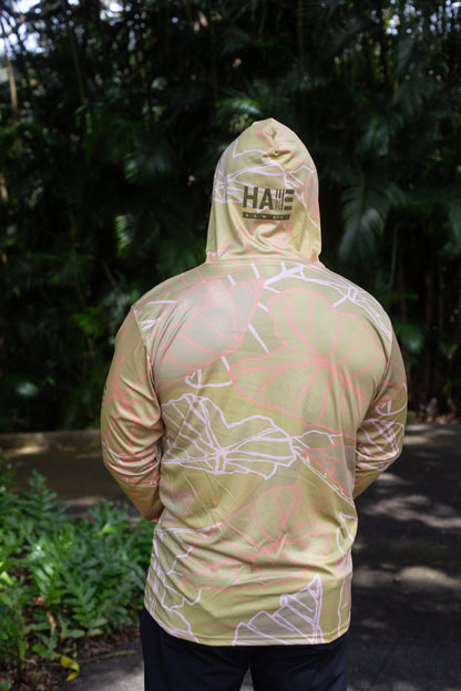 Kalo Hooded Longsleeve Drifit Taupe
