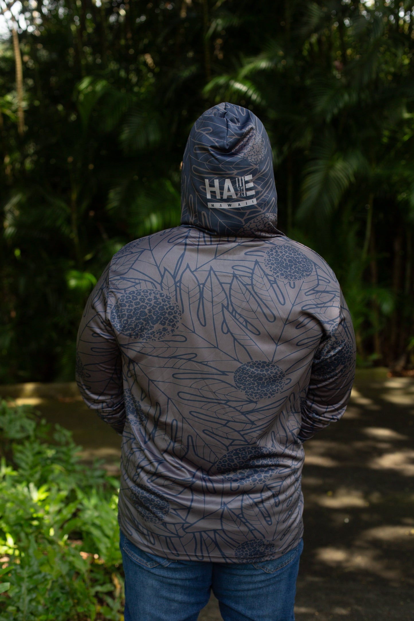 Ulu Hooded Longsleeve Drifit Gray