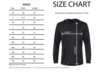 Aloha 'Āina Sublimated Youth Hooded Long Sleeve Drifit