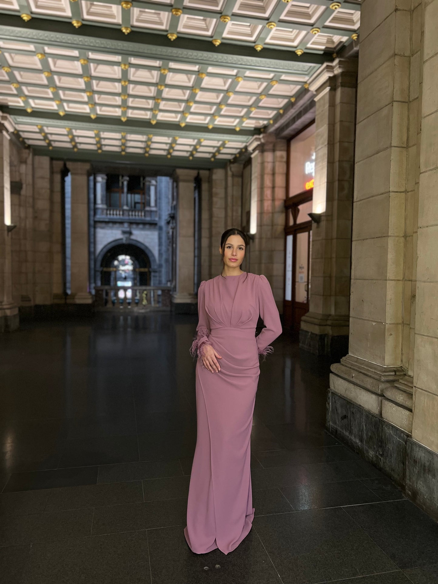 The Eliya dress pink