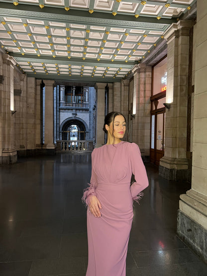 The Eliya dress pink