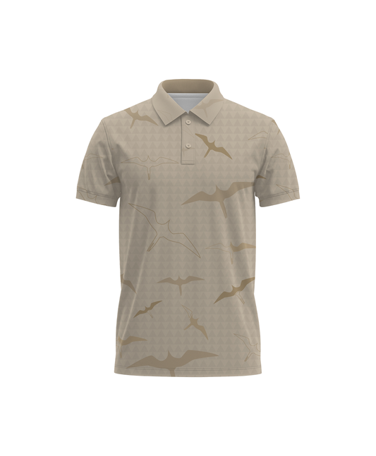 'Iwa Bird Anywhere Youth Polo Dusty