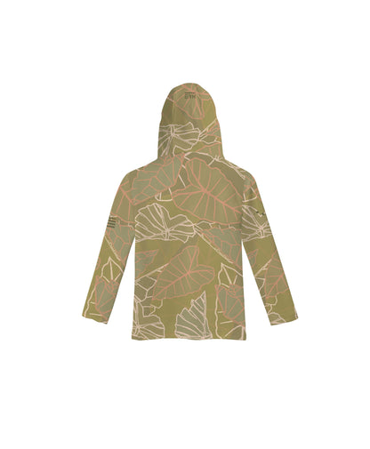 Kalo Toddler Hooded Longsleeve Drifit Taupe