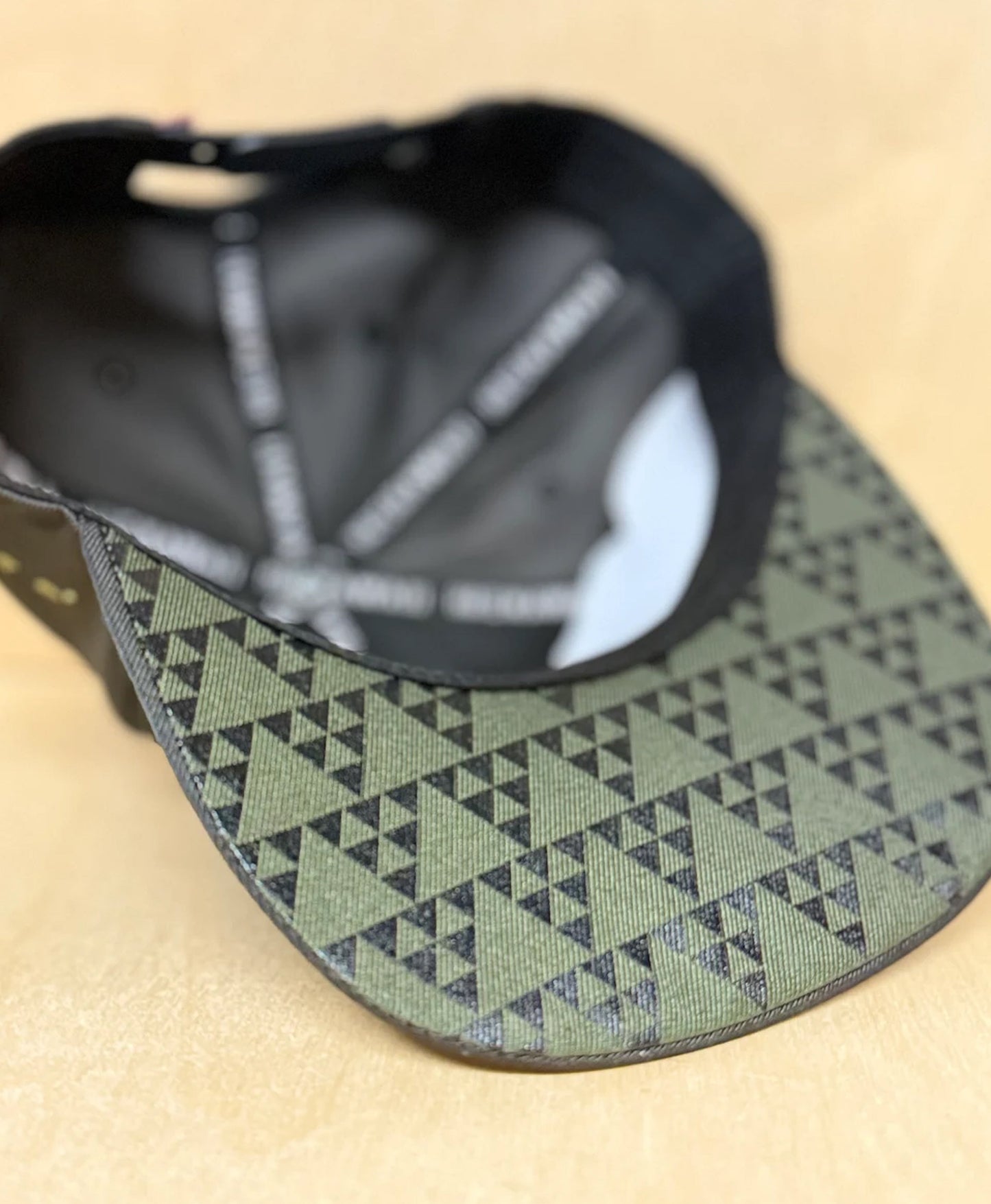 Kanaka 3D Puff Snapback Olive on Black