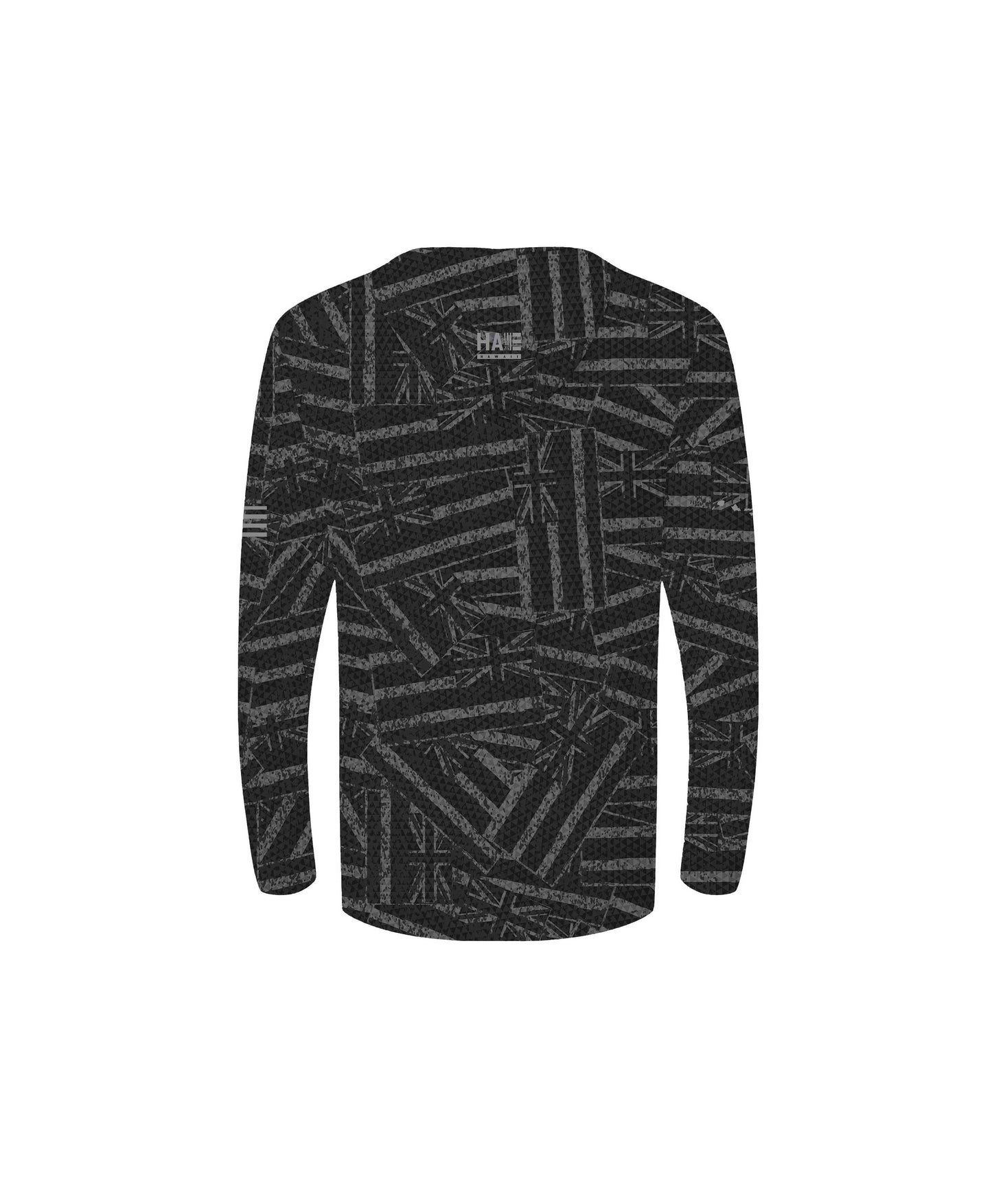 Ku'u Hae Youth Hooded Long Sleeve Drifit Black