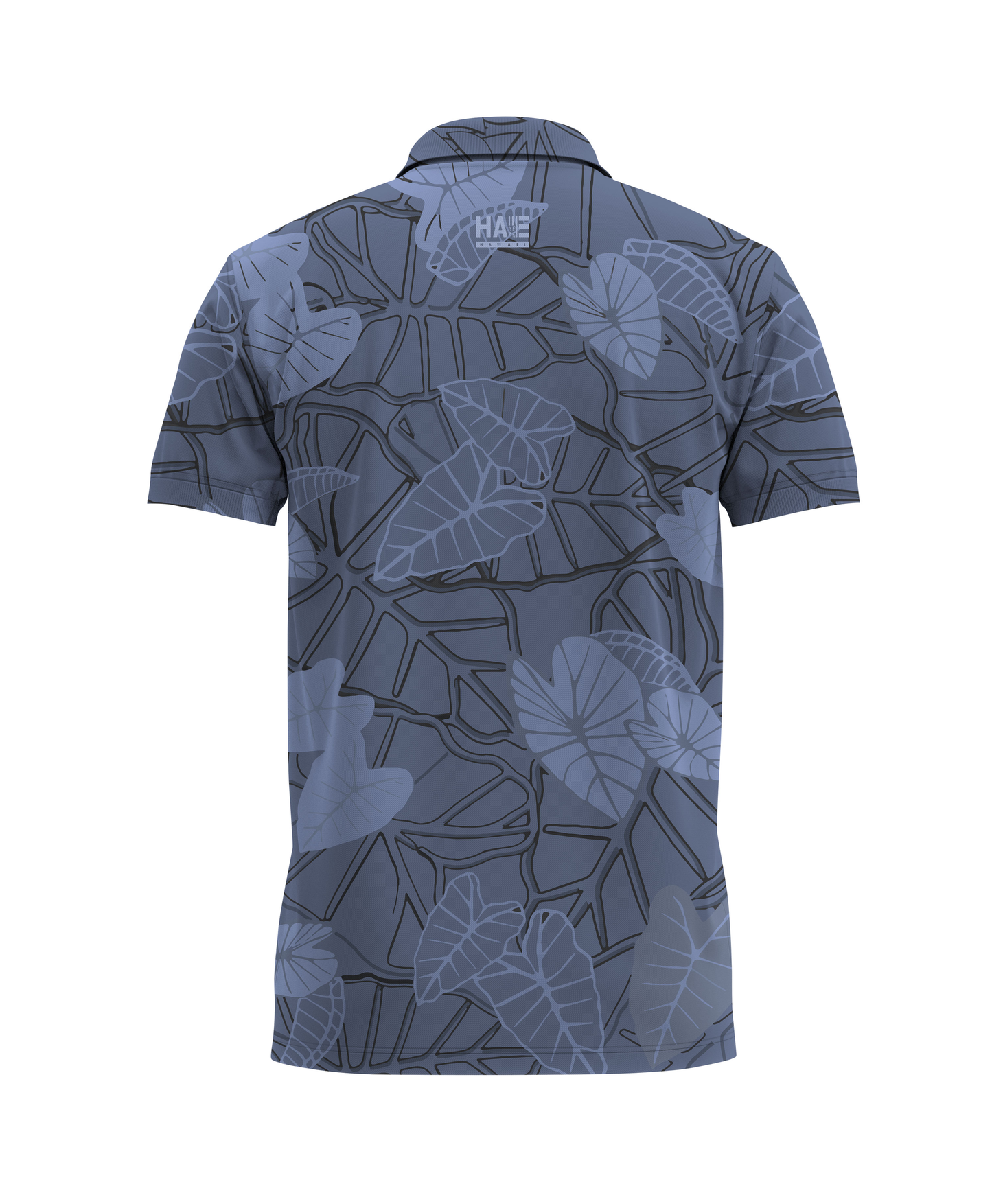 Lo'i Kalo Anywhere Polo Dark Gray