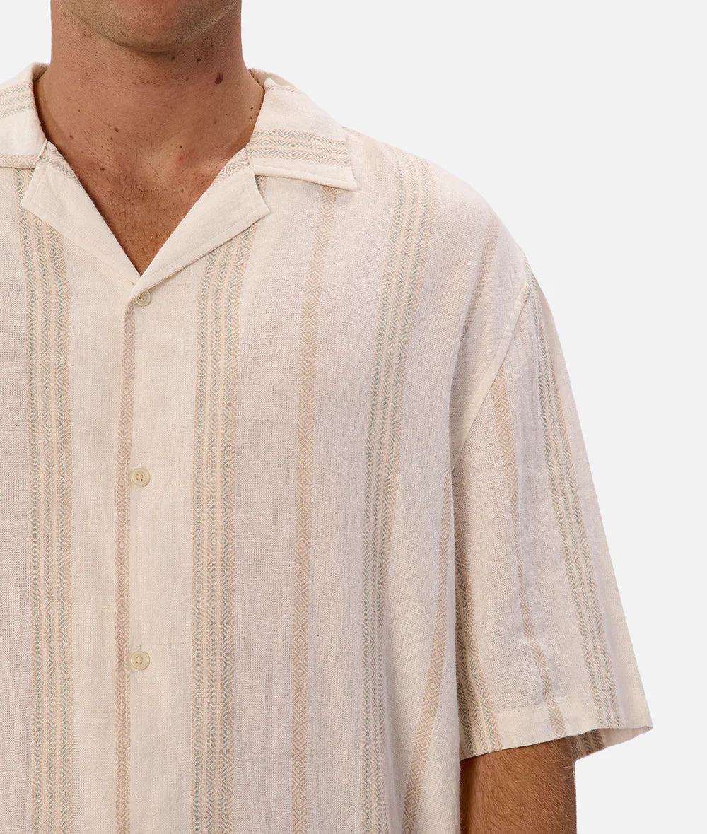 Industrie Cienega Linen Short Sleeve Shirt