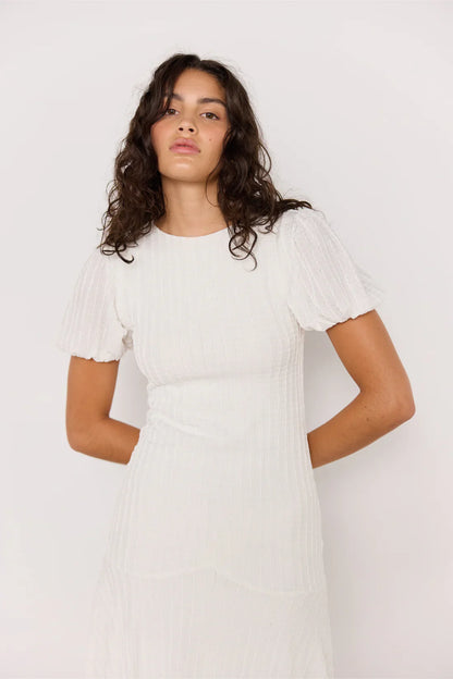 Anais Drop Waist Midi Dress