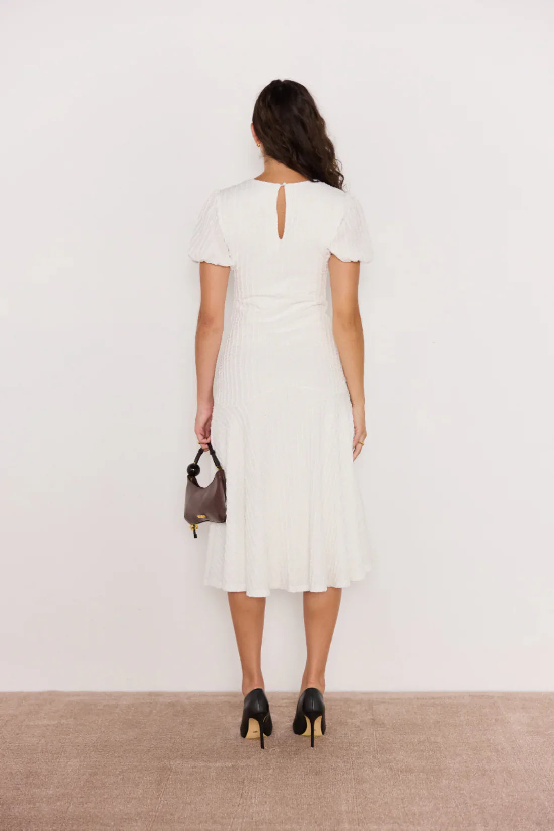 Anais Drop Waist Midi Dress