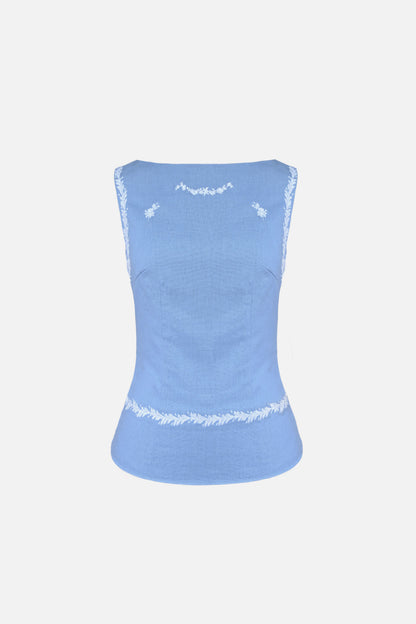 Marie Linen Tank
