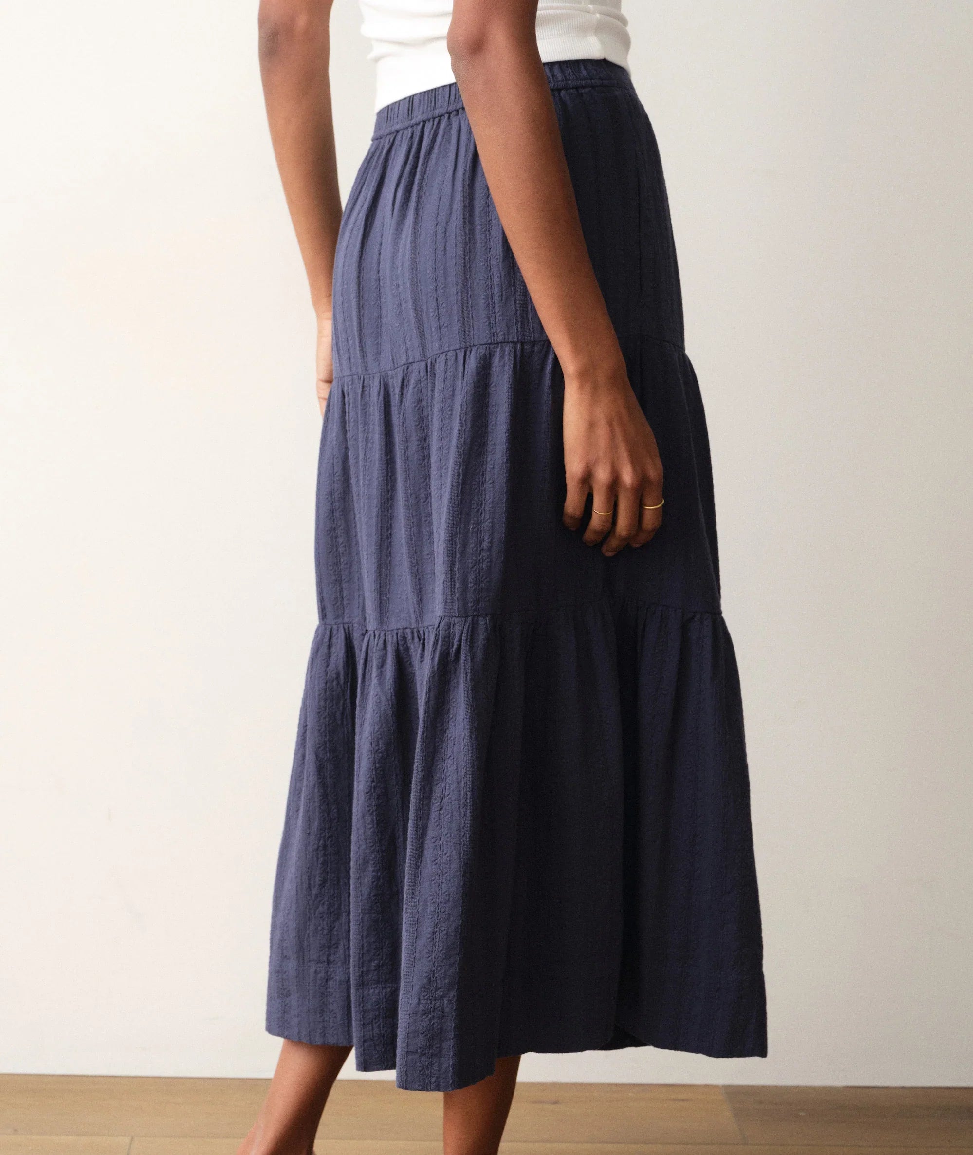 Marine Layer Lana Button-Through Skirt