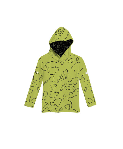 Namoku Hooded Toddler Longsleeve Drifit Olive