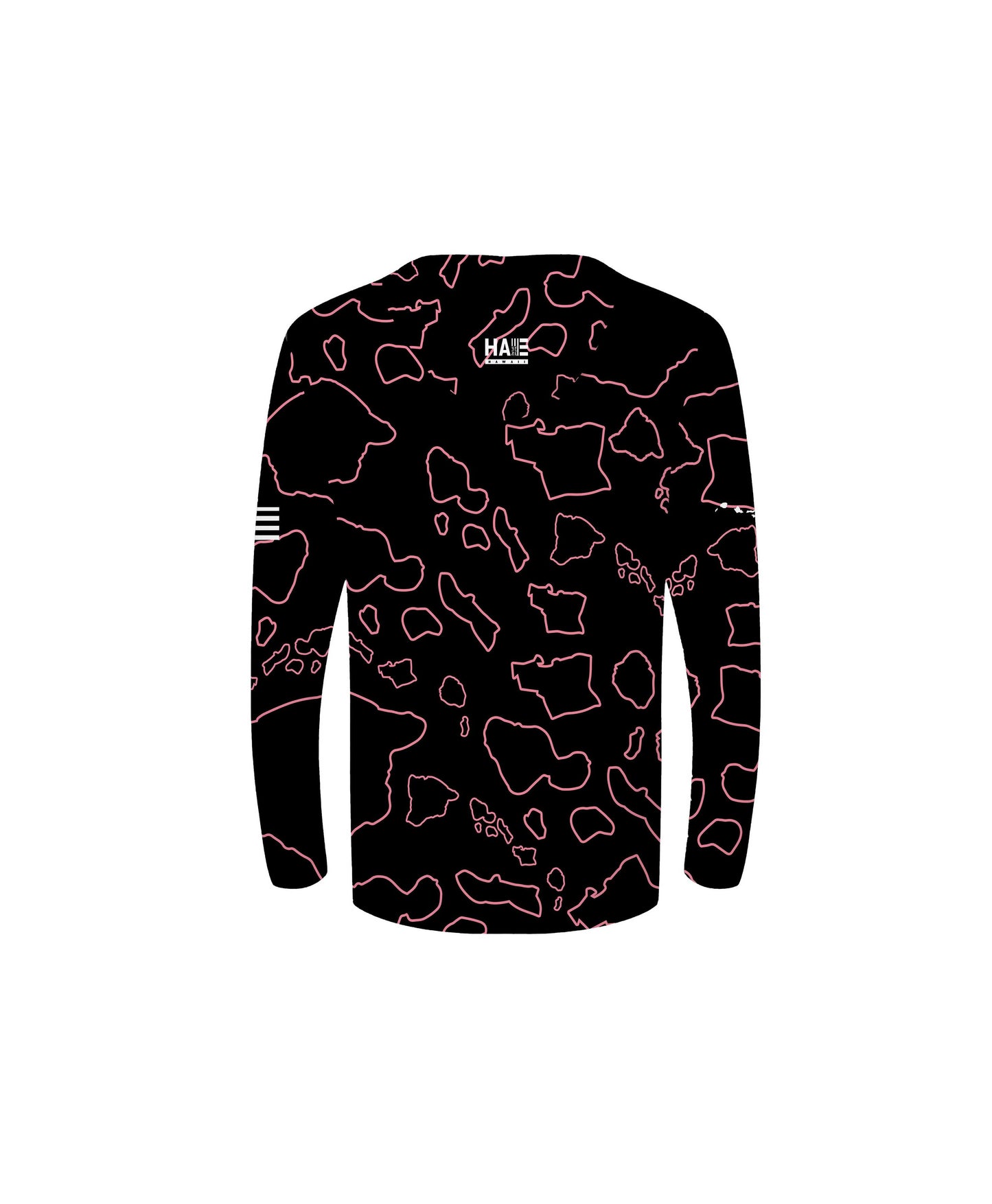 Namoku Youth Hooded Longsleeve Rose Pink Black