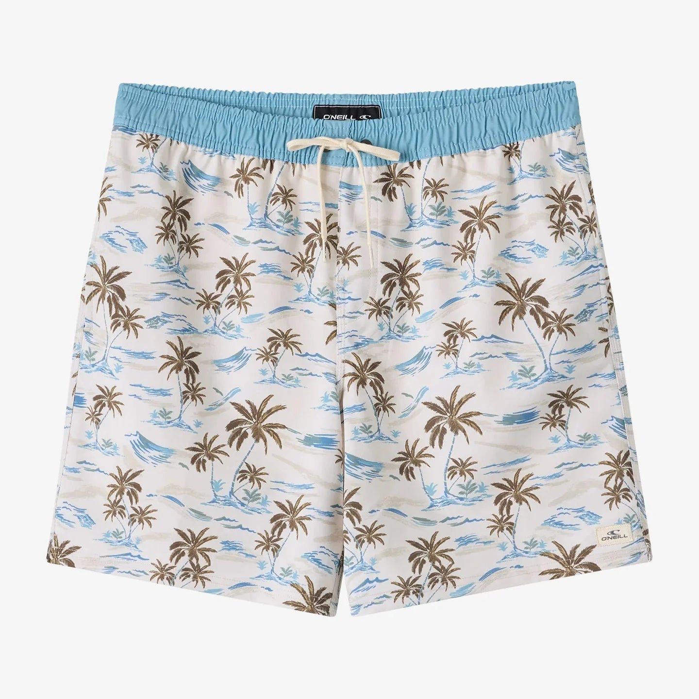 O'Neill Hermosa Elastic Waist Lined 17" Swim Trunks