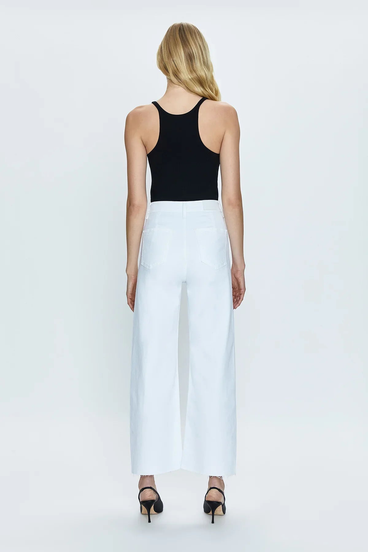 PISTOLA Penny High Rise Wide Leg Crop