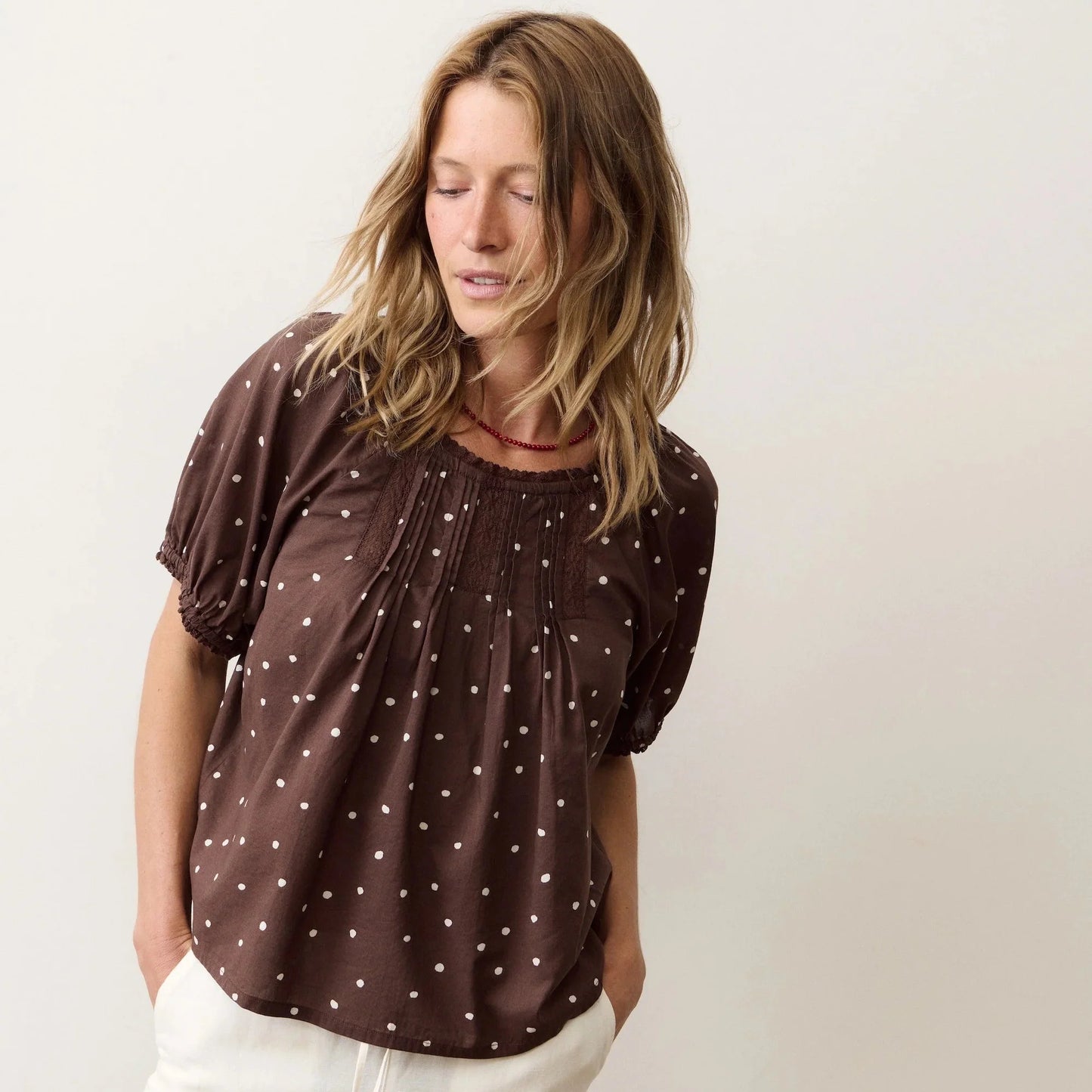 Marine Layer Celina Puff Top