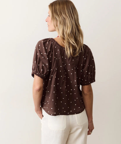 Marine Layer Celina Puff Top