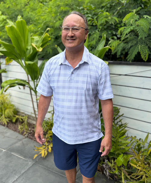 Palaka Anywhere Polo Gray