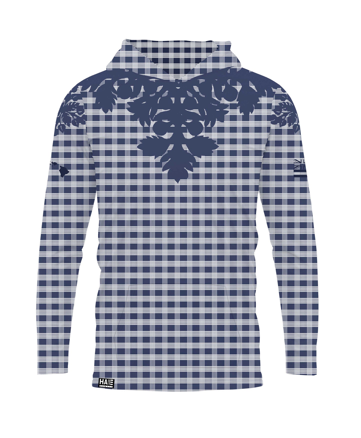 Palaka Kuiki Hooded Longsleve Drifit Navy