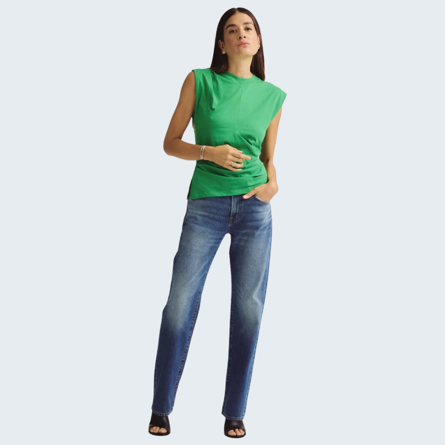 PISTOLA Issa Mid-Rise Relaxed Straight Women's Jeans