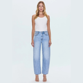 PISTOLA Wes High Rise Barrel Jean