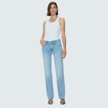 PISTOLA Issa Mid-Rise Relaxed Straight Women's Jeans