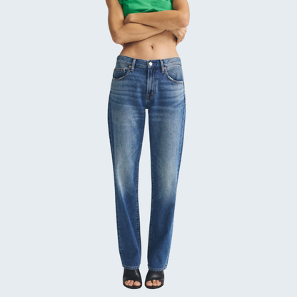 PISTOLA Issa Mid-Rise Relaxed Straight Women's Jeans