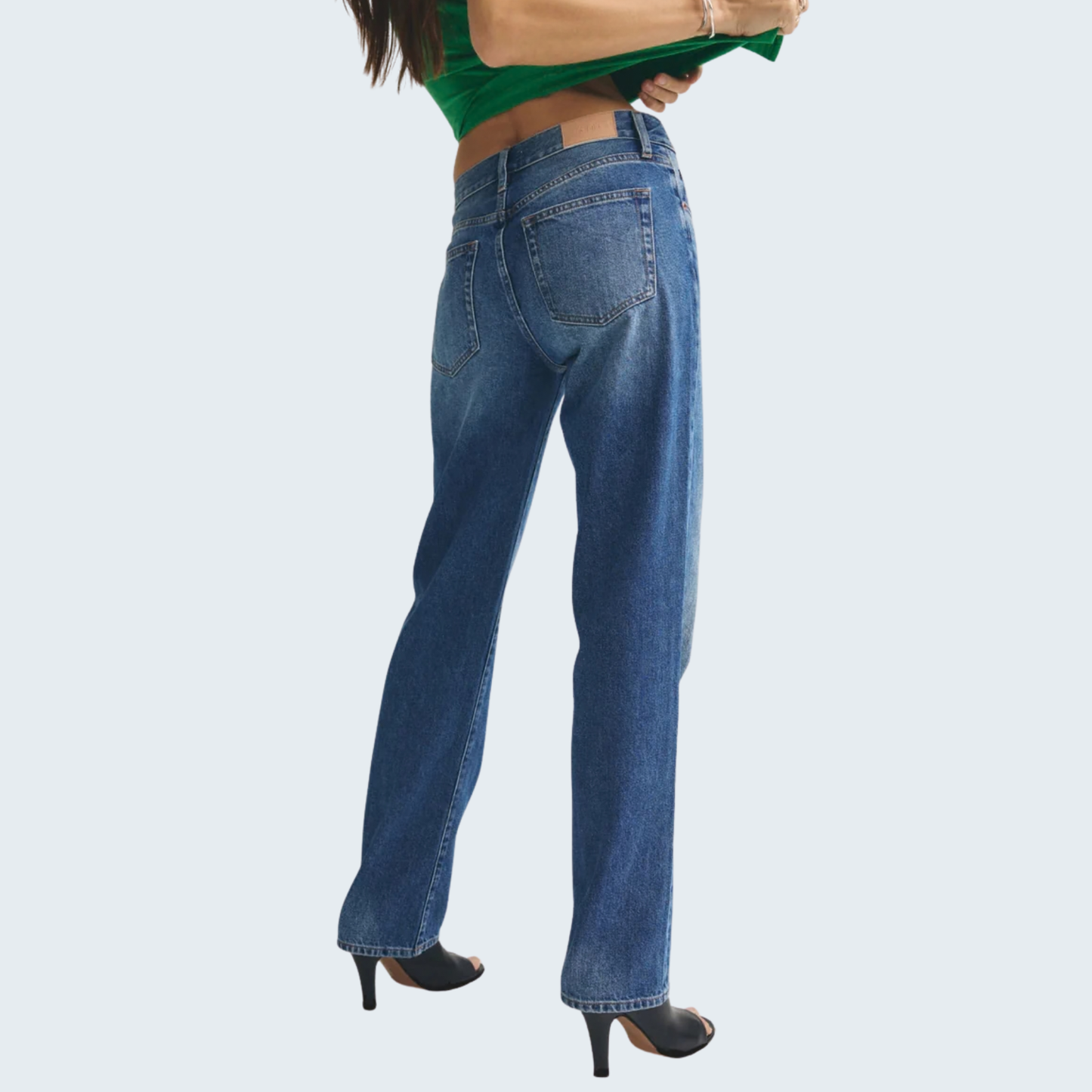 PISTOLA Issa Mid-Rise Relaxed Straight Women's Jeans