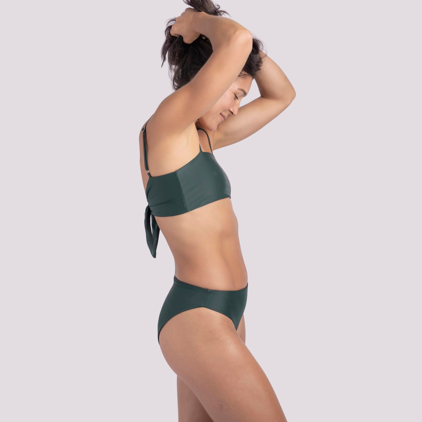 Saturday Swimwear Luna Mid Rise Bikini Bottoms