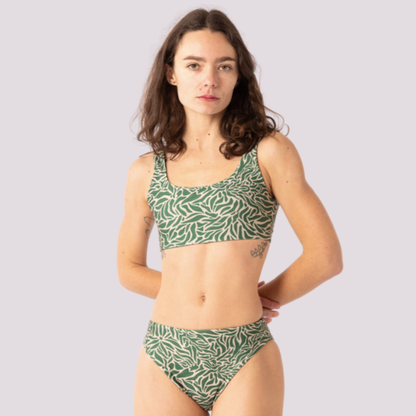 Saturday Swimwear Luna Mid Rise Bikini Bottoms