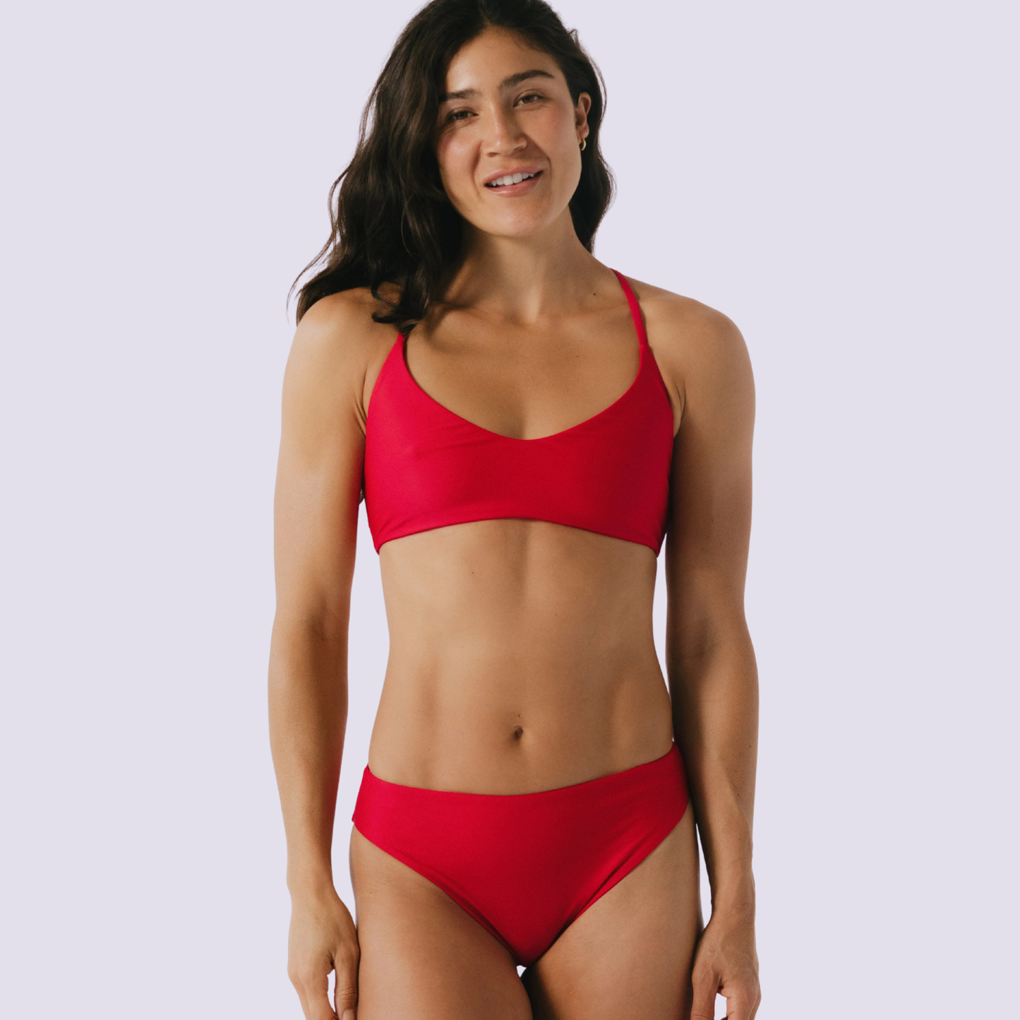 Saturday Swimwear Luna Mid Rise Bikini Bottoms