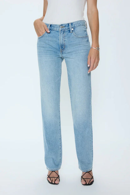 PISTOLA Issa Mid-Rise Relaxed Straight Women's Jeans
