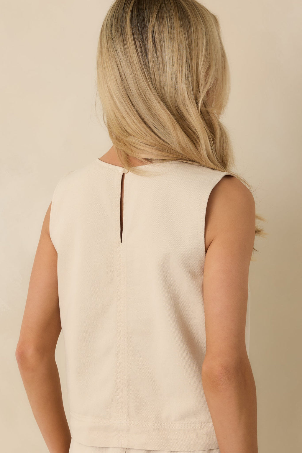 Z Supply Parchment Beige Sun Seeker Tank