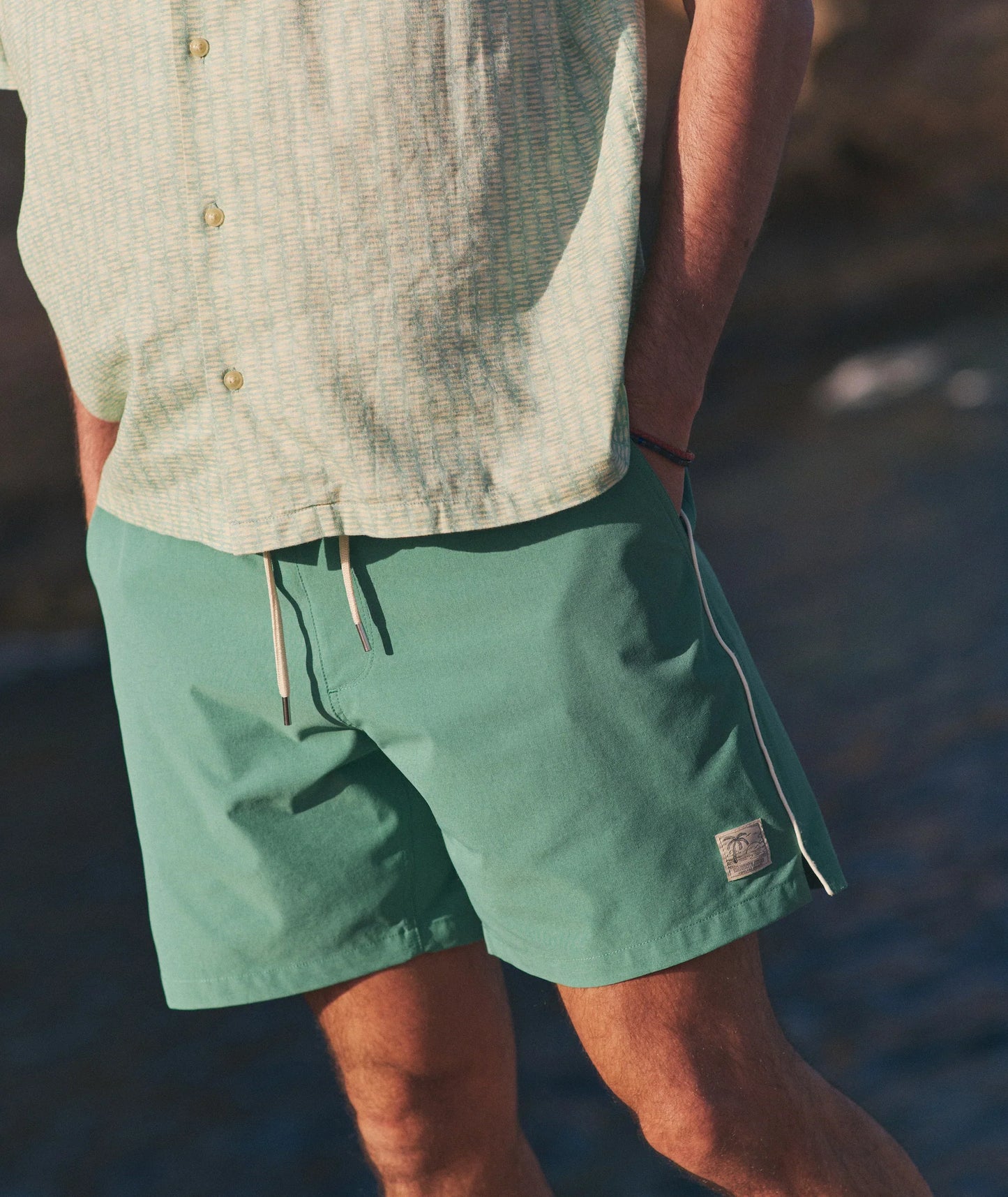 Marine Layer 6" Lined Sport & Swim Short