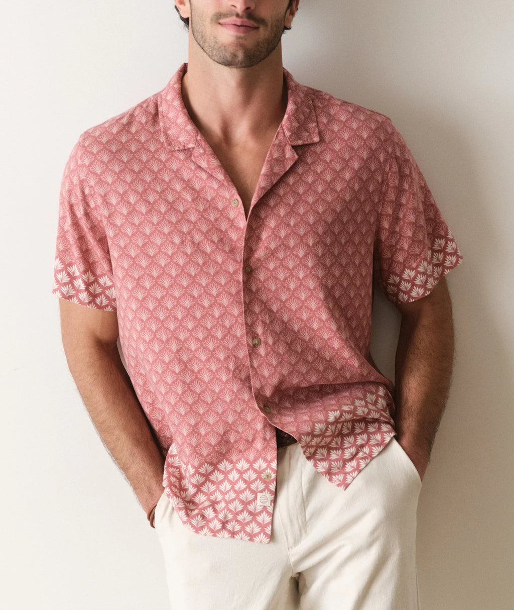 Marine Layer Tencel Linen Resort Shirt