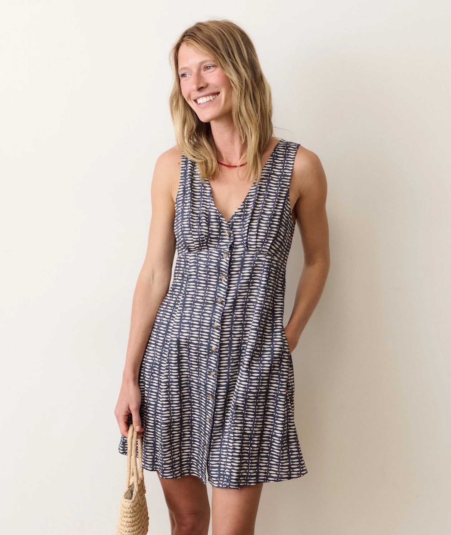 Marine Layer Camila Sleeveless Mini Dress