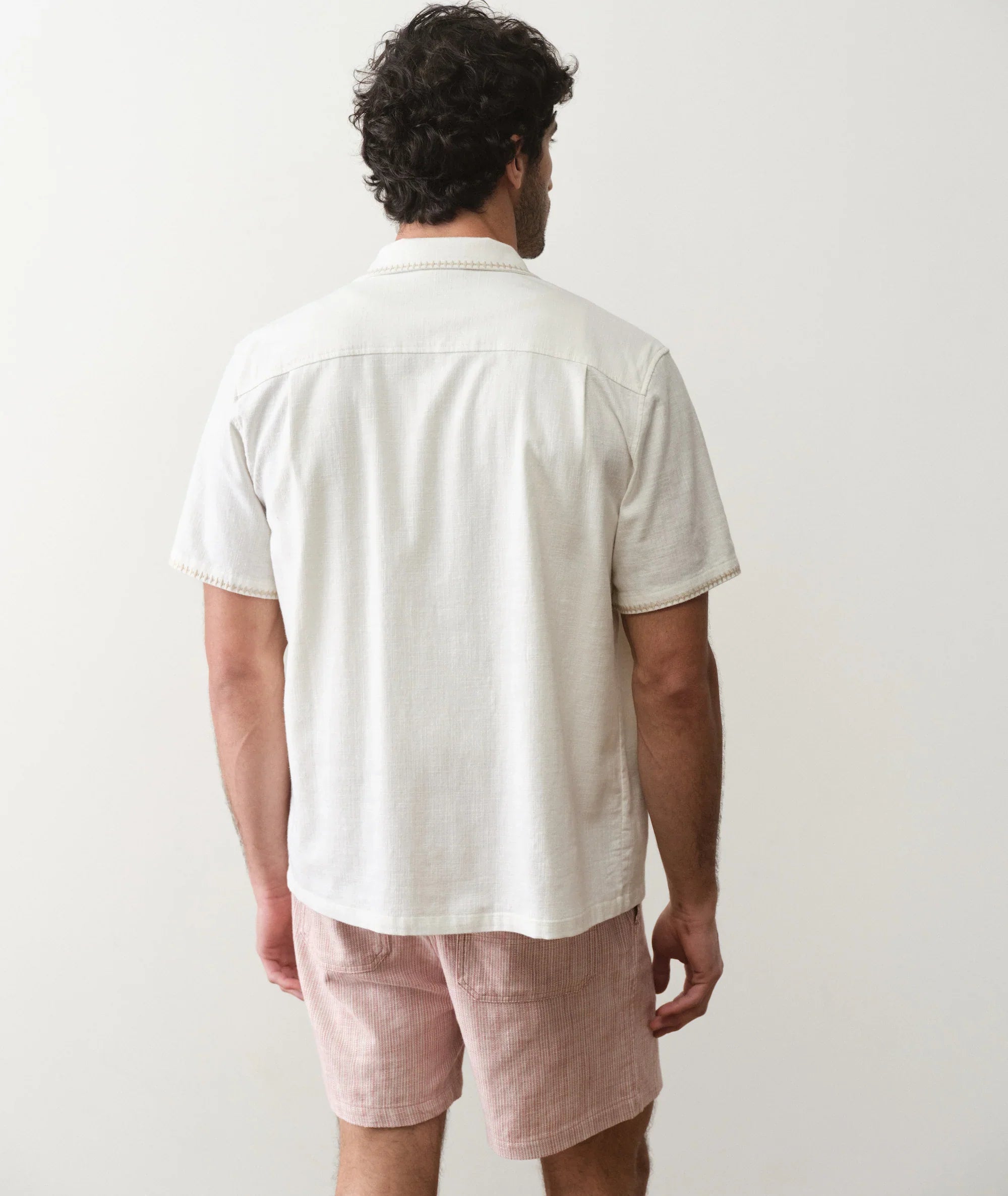 Marine Layer Embroidered Resort Shirt