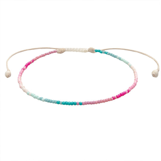 Miami Summer Seedbead Anklet
