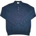 Stitch Note Merino Wool Long Sleeve Polo