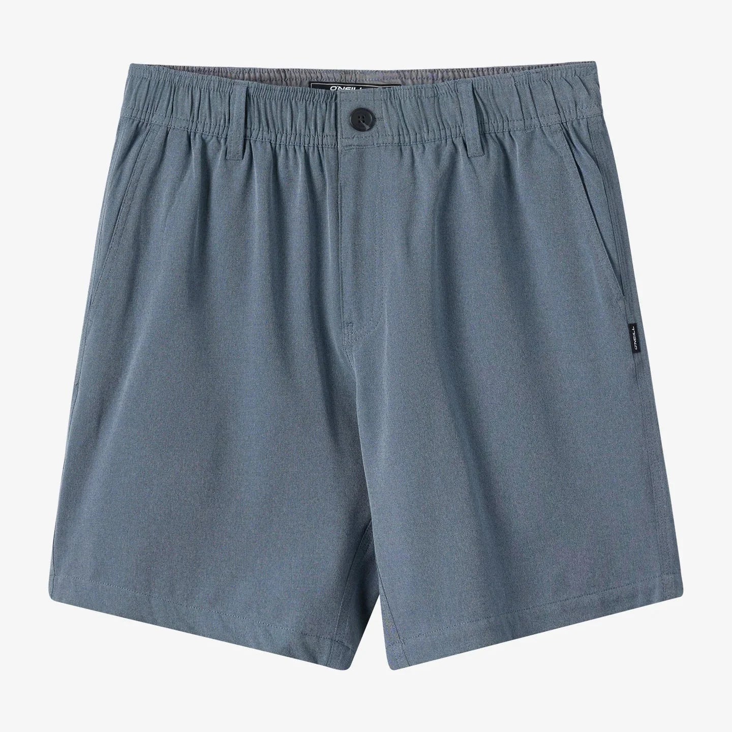 O'Neill Reserve Light Check Elastic Waist 18" Hybrid Shorts