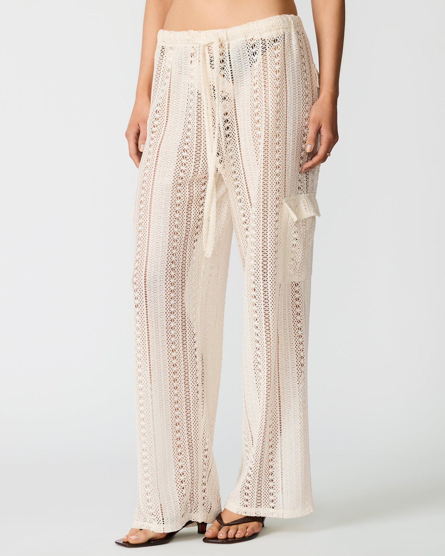 CROCHET BIKINI COVER-UP PEARL