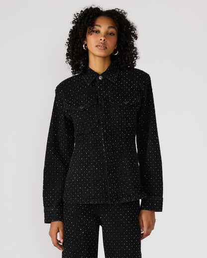 PARC CRYSTAL JACKET BLACK