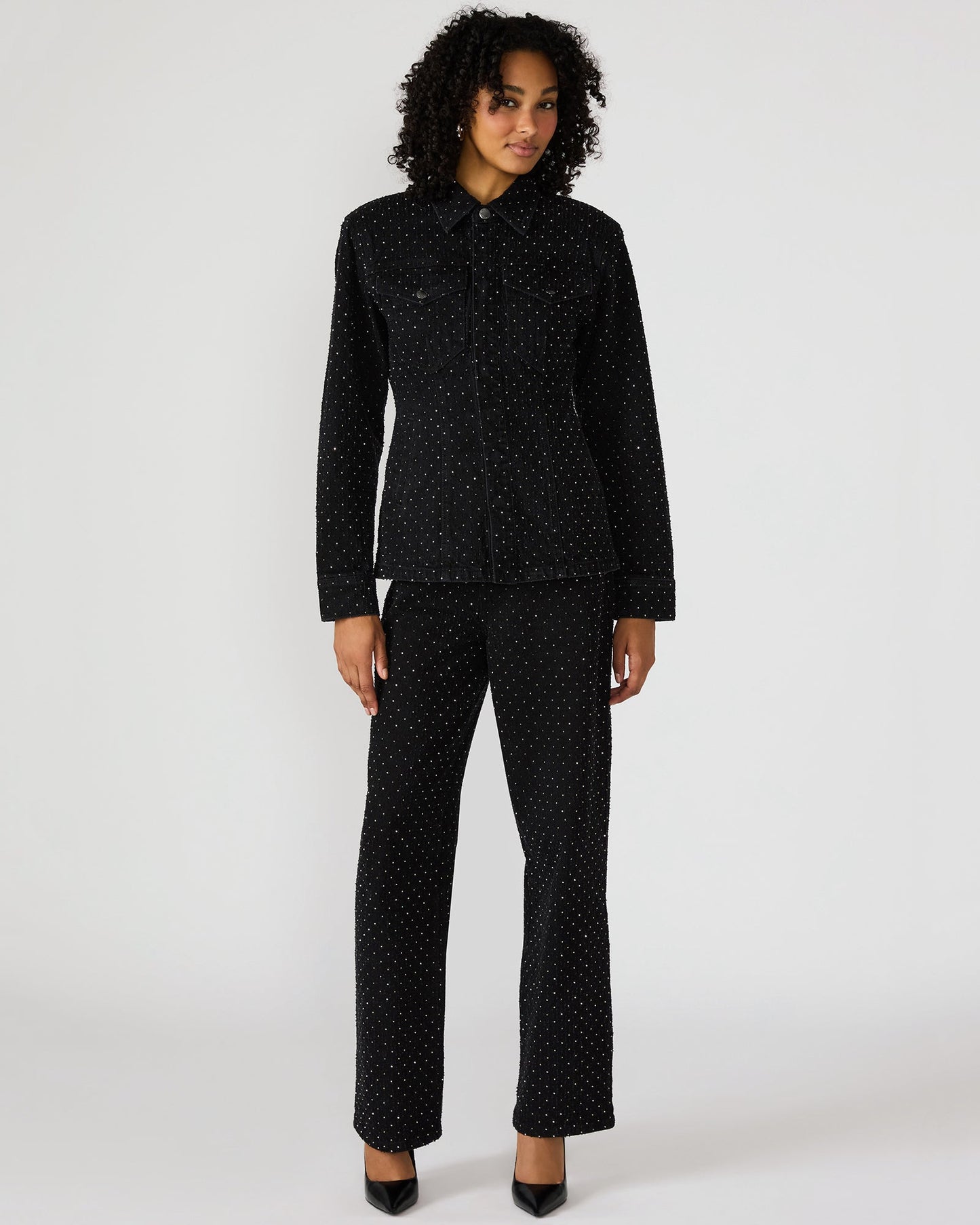 PARC CRYSTAL JACKET BLACK