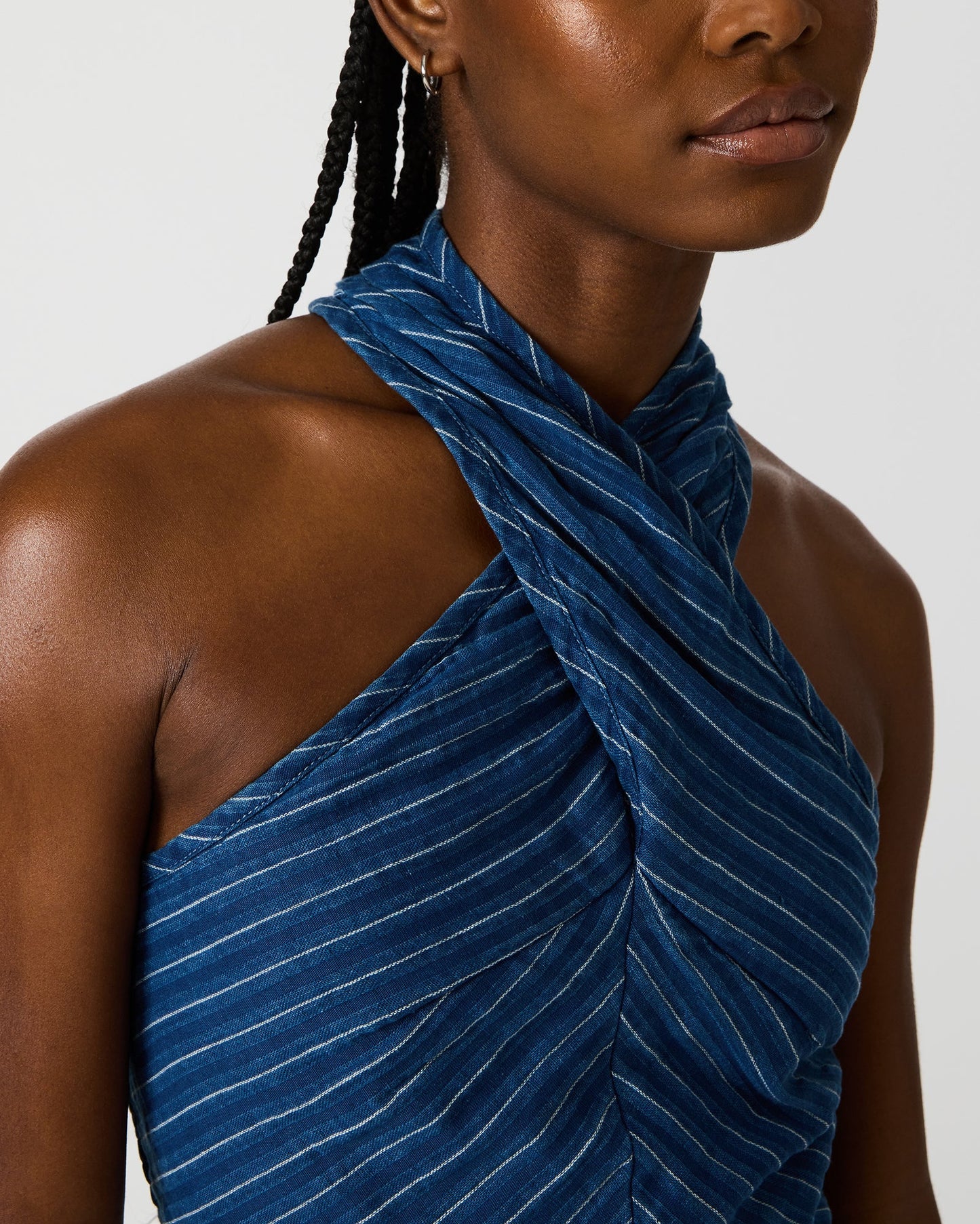 WINNIE TOP MIXED INDIGO
