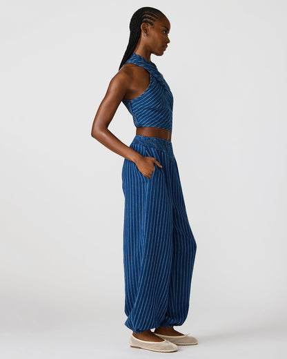WINNIE TOP MIXED INDIGO
