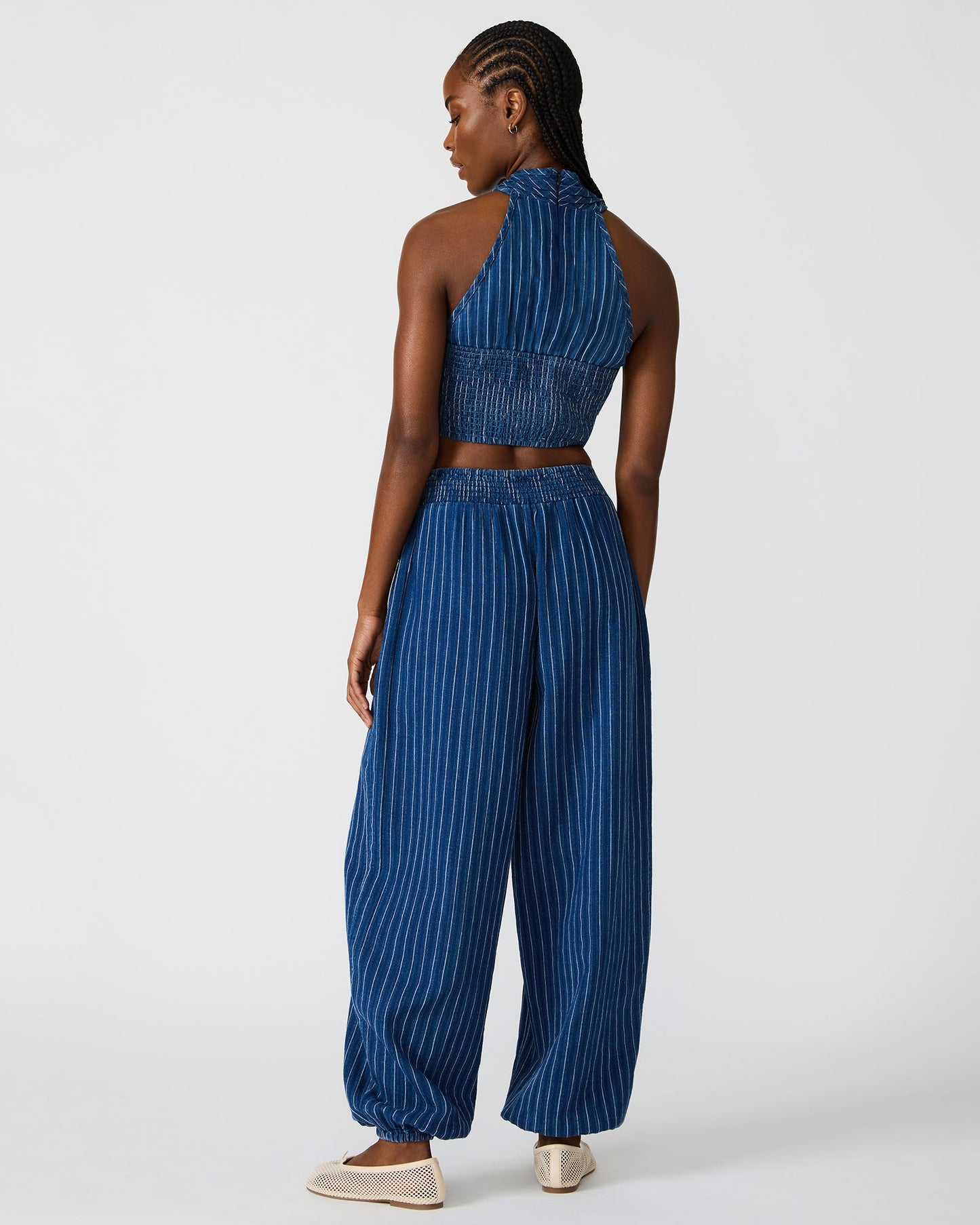WINNIE TOP MIXED INDIGO