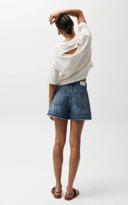 Saige Shorts In Wishbone
