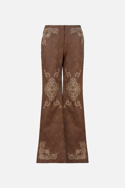 Seba Pants — Mahogany