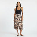 Nostalgia Pleated Midi Skirt
