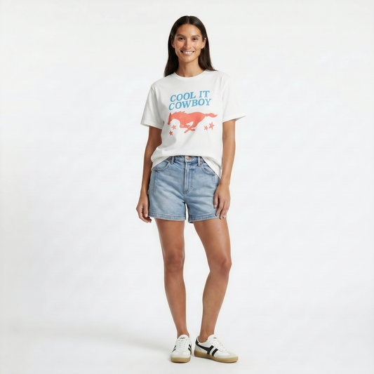 Cool It Cowboy Everyday Tee
